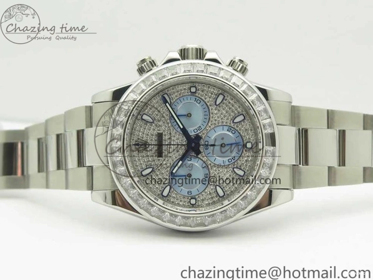 SS Diamond Bracelet BLF Edition Best 116576TBR SS On Dial A4130 Daytona 0415